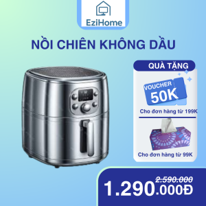 Nồi Chiên Không Dầu Inox Cảm Ứng EziHome 4.5L – EZH505