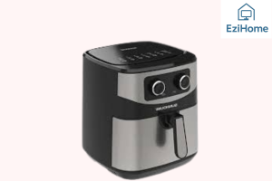  review nồi chiên không dầu electrolux thiết kế sang trọng đặt trong không gian bếp hiện đại
