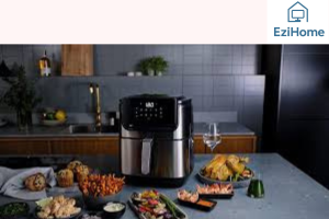 Món gà chiên vàng giòn hấp dẫn được chế biến bằng nồi chiên không dầu electrolux