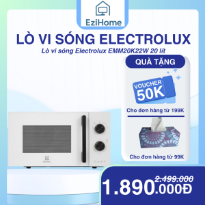 Lò vi sóng không nướng thép phủ sơn Electrolux20l  - LVSE