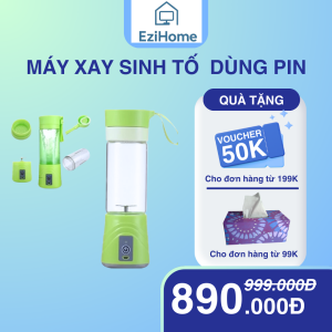 Máy xay sinh tố EziHome dùng pin sạc tiện lợi - 600ml