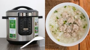 Bí quyết nấu cháo bằng nồi áp suất cơ đơn giản và tiện lợi