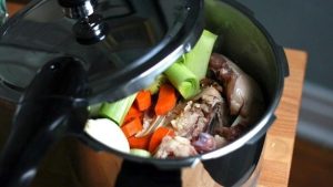 nguyên liệu nấu cháo bằng nồi áp suất cơ